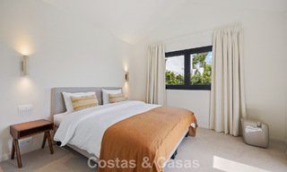Villa de lujo, lista para entrar a vivir, de estilo contemporáneo mediterráneo en venta en una zona de golf de Marbella - Benahavís 798755 