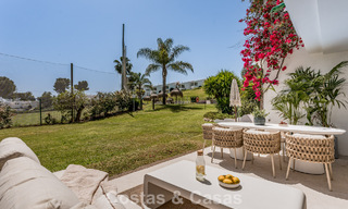 Elegante apartamento modernizado en venta, primera línea de Aloha Golf en Nueva Andalucía, Marbella 798775 