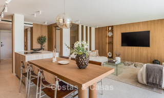 Elegante apartamento modernizado en venta, primera línea de Aloha Golf en Nueva Andalucía, Marbella 798779 