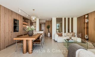Elegante apartamento modernizado en venta, primera línea de Aloha Golf en Nueva Andalucía, Marbella 798780 