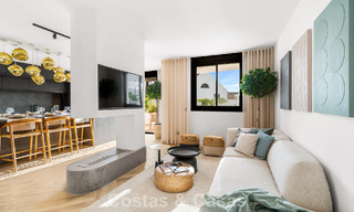 Apartamento contemporáneo y renovado listo para entrar a vivir en venta en Nueva Andalucía, Marbella 798905 