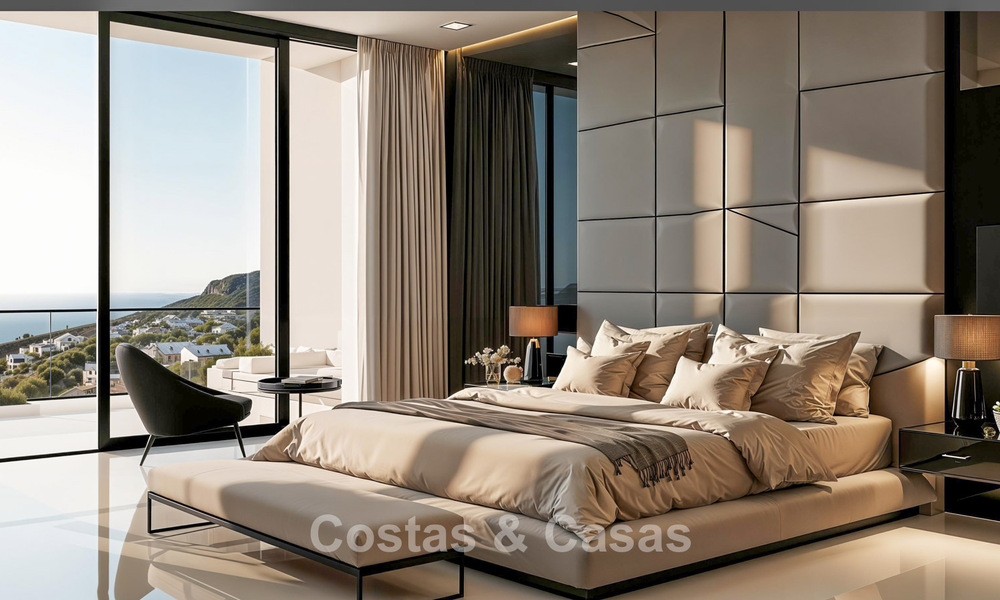 Villa moderna exclusiva con vistas panorámicas en venta en La Cala Golf, Mijas, Costa del Sol 798920