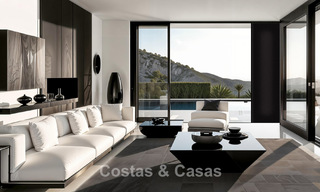 Villa moderna exclusiva con vistas panorámicas en venta en La Cala Golf, Mijas, Costa del Sol 798924 