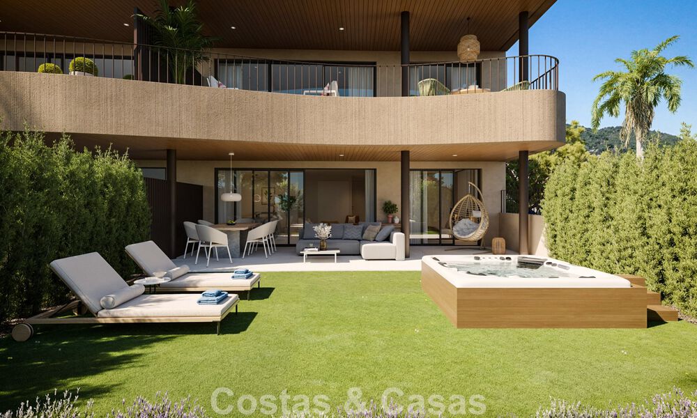 Modernos y lujosos apartamentos de obra nueva con impresionantes vistas al mar en venta en Fuengirola, Costa del Sol 798978