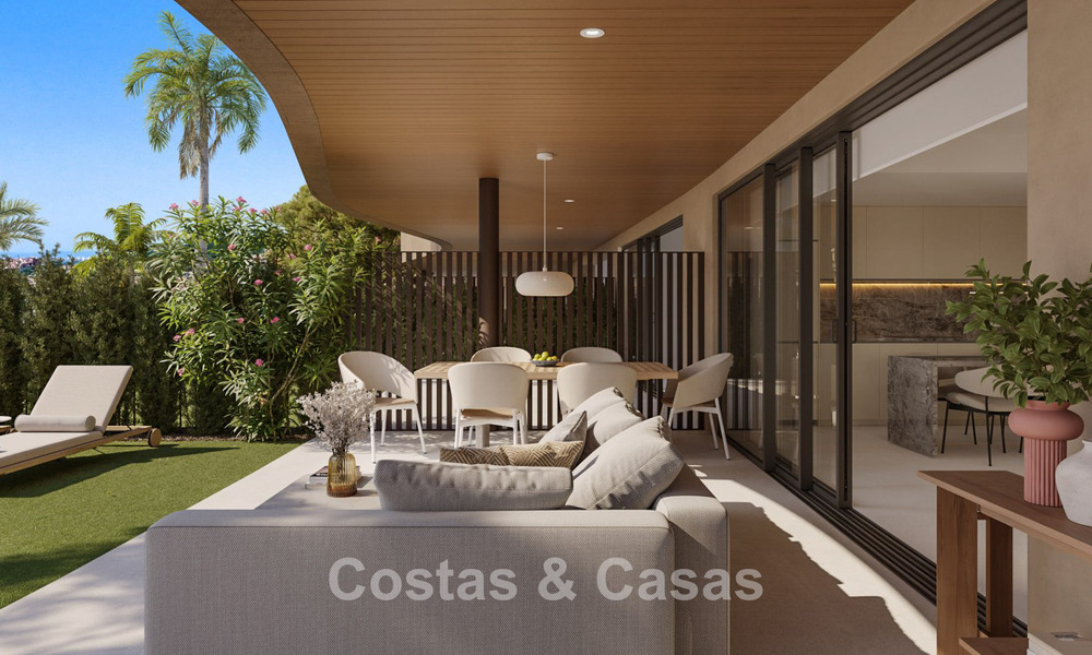 Modernos y lujosos apartamentos de obra nueva con impresionantes vistas al mar en venta en Fuengirola, Costa del Sol 798982