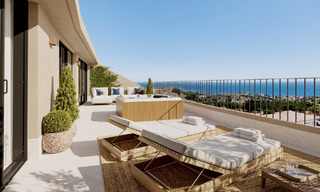 Modernos y lujosos apartamentos de obra nueva con impresionantes vistas al mar en venta en Fuengirola, Costa del Sol 798983 