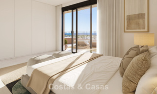 Modernos y lujosos apartamentos de obra nueva con impresionantes vistas al mar en venta en Fuengirola, Costa del Sol 798984 