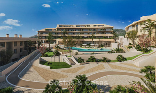 Modernos y lujosos apartamentos de obra nueva con impresionantes vistas al mar en venta en Fuengirola, Costa del Sol 798988 