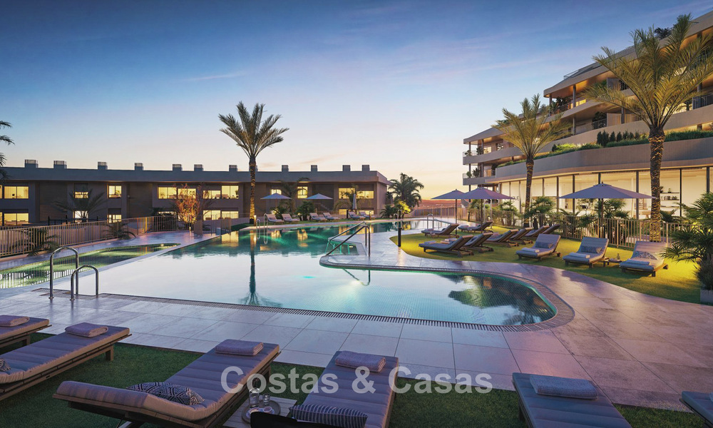 Modernos y lujosos apartamentos de obra nueva con impresionantes vistas al mar en venta en Fuengirola, Costa del Sol 798989
