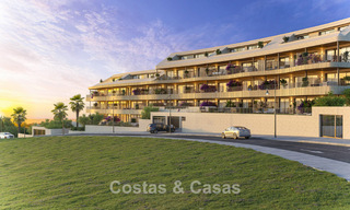 Modernos y lujosos apartamentos de obra nueva con impresionantes vistas al mar en venta en Fuengirola, Costa del Sol 798990 
