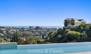 Villa de lujo avanzada con vistas panorámicas al mar en venta en las colinas de Marbella - Benahavís 798953 