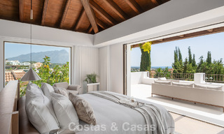 Villa de lujo en estilo arquitectónico mediterráneo contemporáneo en venta en una urbanización cerrada en Marbella - Benahavís 799072 