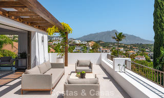 Villa de lujo en estilo arquitectónico mediterráneo contemporáneo en venta en una urbanización cerrada en Marbella - Benahavís 799077 