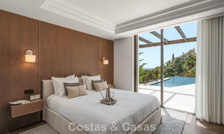 Villa de lujo en estilo arquitectónico mediterráneo contemporáneo en venta en una urbanización cerrada en Marbella - Benahavís 799078 