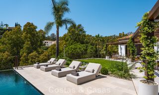 Villa de lujo en estilo arquitectónico mediterráneo contemporáneo en venta en una urbanización cerrada en Marbella - Benahavís 799079 