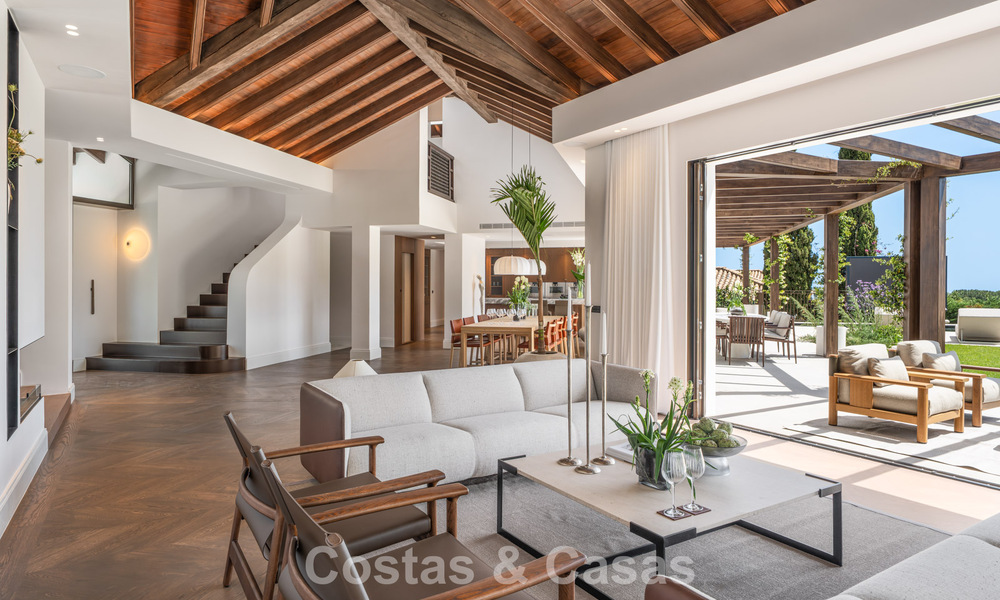Villa de lujo en estilo arquitectónico mediterráneo contemporáneo en venta en una urbanización cerrada en Marbella - Benahavís 799090