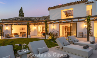 Villa de lujo en estilo arquitectónico mediterráneo contemporáneo en venta en una urbanización cerrada en Marbella - Benahavís 799095 