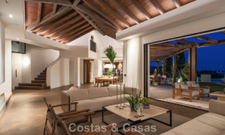 Villa de lujo en estilo arquitectónico mediterráneo contemporáneo en venta en una urbanización cerrada en Marbella - Benahavís 799098 
