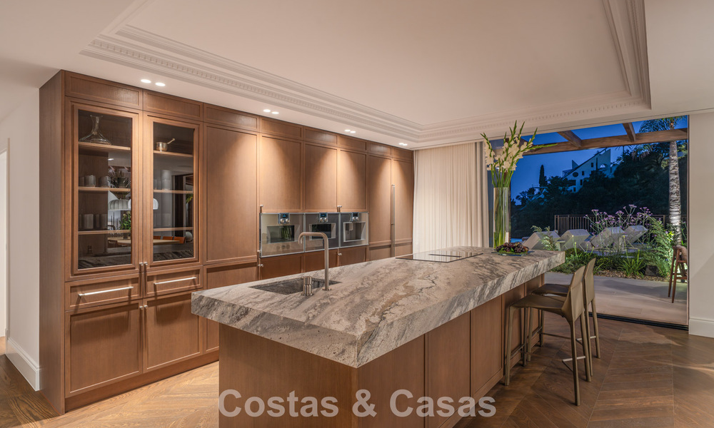 Villa de lujo en estilo arquitectónico mediterráneo contemporáneo en venta en una urbanización cerrada en Marbella - Benahavís 799099
