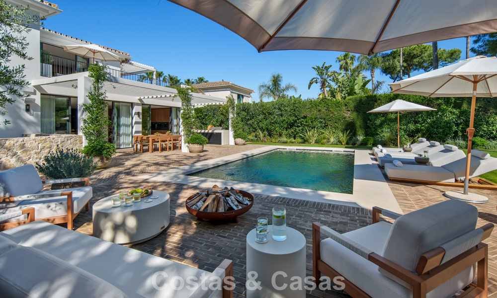 Villa mediterránea contemporánea llave en mano en venta, junto al campo de golf Las Brisas en Nueva Andalucía, Marbella 799126