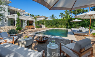 Villa mediterránea contemporánea llave en mano en venta, junto al campo de golf Las Brisas en Nueva Andalucía, Marbella 799126 