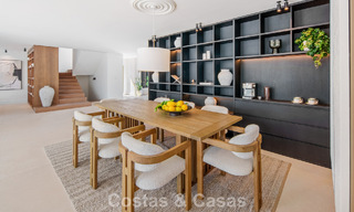Villa mediterránea contemporánea llave en mano en venta, junto al campo de golf Las Brisas en Nueva Andalucía, Marbella 799132 