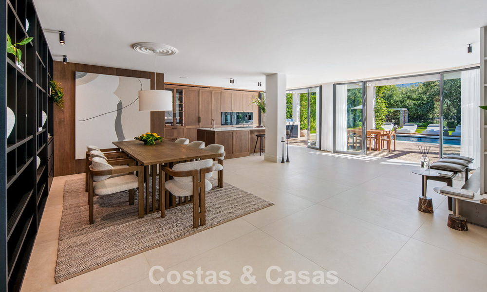 Villa mediterránea contemporánea llave en mano en venta, junto al campo de golf Las Brisas en Nueva Andalucía, Marbella 799138