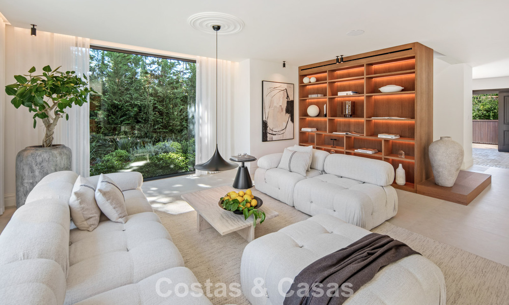 Villa mediterránea contemporánea llave en mano en venta, junto al campo de golf Las Brisas en Nueva Andalucía, Marbella 799142