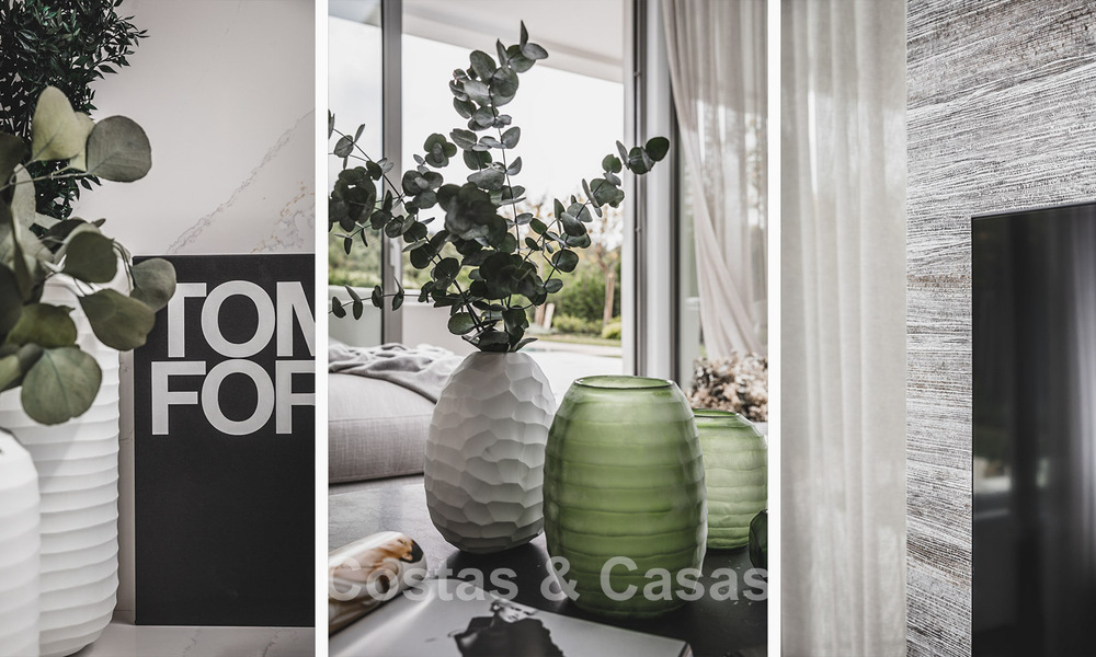 Elegante villa contemporánea en venta en la new golden mile entre Marbella y Estepona 799475