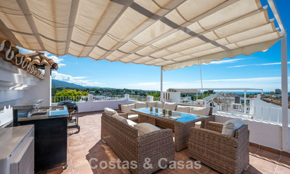 Hermosa adosada con vistas panorámicas en venta a poca distancia de numerosos servicios en Nueva Andalucía, Marbella 799493