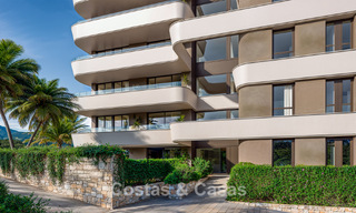 ¡Lanzamiento! Modernos apartamentos de obra nueva con vistas al mar en venta en el centro de Estepona 799532 