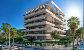 ¡Lanzamiento! Modernos apartamentos de obra nueva con vistas al mar en venta en el centro de Estepona 799535 