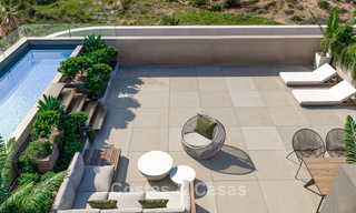 ¡Lanzamiento! Modernos apartamentos de obra nueva con vistas al mar en venta en el centro de Estepona 799544 