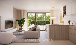 ¡Lanzamiento! Modernos apartamentos de obra nueva con vistas al mar en venta en el centro de Estepona 799547 
