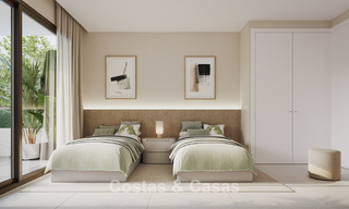 ¡Lanzamiento! Modernos apartamentos de obra nueva con vistas al mar en venta en el centro de Estepona 799550 