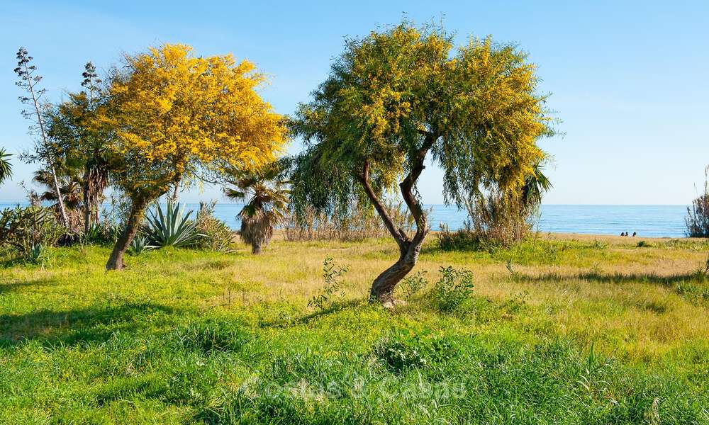 Villa mediterránea modernizada y lista para entrar a vivir en venta a pocos metros de la playa entre Marbella y Estepona 799752