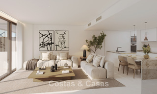 Viviendas de obra nueva con vistas al mar y a la montaña en venta en un complejo estilo resort en Fuengirola, Costa del Sol 799589 