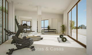 Viviendas de obra nueva con vistas al mar y a la montaña en venta en un complejo estilo resort en Fuengirola, Costa del Sol 799593 