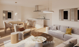 ¡Lanzamiento! Apartamentos y adosadas en primera línea de playa con vistas al mar en venta cerca de Sotogrande, Costa del Sol 799740 