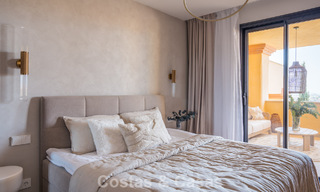 Apartamento modernizado con vistas al mar en venta a poca distancia de Puerto Banús y la playa en Nueva Andalucía, Marbella 799797 