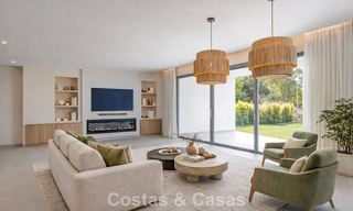 Casa pareada moderna en venta cerca de servicios en Guadalmina y del centro de San Pedro, Marbella 799907 