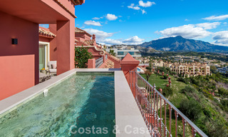 Ático totalmente reformado de alto nivel con espectaculares vistas al mar en venta en Marbella - Benahavís 800066 
