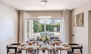 Lujosa villa con planta de entretenimiento en venta en Nueva Andalucía, Marbella 799975 
