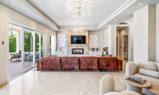 Lujosa villa con planta de entretenimiento en venta en Nueva Andalucía, Marbella 799982 