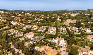 Preciosa villa andaluza contemporánea reformada con vistas panorámicas al mar en venta en Sotogrande, Costa del Sol 799883 