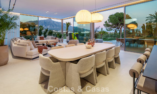 Villa contemporánea de diseño con vistas panorámicas en venta en el Valle del Golf de Nueva Andalucía, Marbella 800184 
