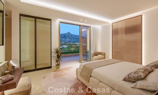 Villa contemporánea de diseño con vistas panorámicas en venta en el Valle del Golf de Nueva Andalucía, Marbella 800187 
