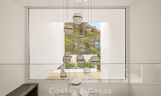 Elegante villa de lujo de estilo contemporáneo en venta en las colinas de Marbella Este 800277 