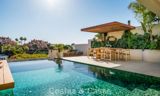 Villa moderna de lujo reformada con impresionantes vistas en venta en Nueva Andalucía, Marbella 800349 
