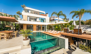 Villa moderna de lujo reformada con impresionantes vistas en venta en Nueva Andalucía, Marbella 800353 